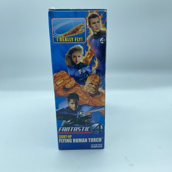 Fantastic 4 Light Up Flying Human Torch Action Figure - Picture 5 of 9